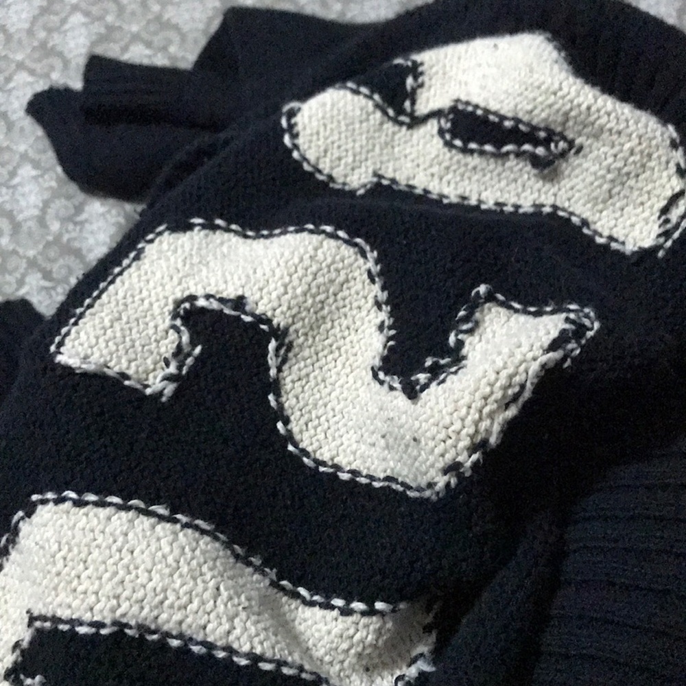Navy Blue Ralph Lauren Turtle Neck Sweater - Picture 5 of 8